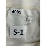 Made for life Womans Vest XL Full Zip Off White Quilted Fleece Photo 2