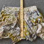 Maeve Anthropologie  Patchwork Pleated Shorts Pull On Flowy XS Boho Cottagecore Photo 10