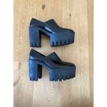 Stella McCartney  - Chunky Lug Sole Platform Clogs in Black Photo 1