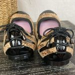 Esporre Reptile Snake Print Brown & Black Ballet Flat Shoes 6.5 Photo 1