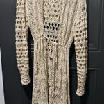 Free People Crochet Maxi Cardigan XS Photo 0