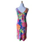 Jams World  Hula Moon Splendor Floral Sleeveless Dress Medium Photo 3