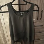 Topshop  Black Flowy Layered Top Photo 0