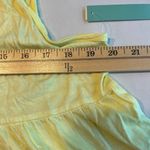 Abound  Womens Yellow Tank Top Size Xtra Large Peplum Waist Crop‎ V Neck Photo 5