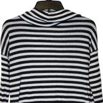 Gap Women's Pullover Sweater Top Knit Turtleneck Longsleeve Striped Blue Size XS Photo 6