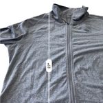 Soma Soft Gray full front zip lounge jacket Live Lounge Wear Top Size medium Photo 6