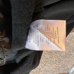 Cavalini  Women's Black Jacket. Tie at Waist, Faux Sherpa Hood, Pockets.  Size PM Photo 6