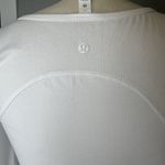 Lululemon White Henley Long Sleeve Crop Size 2 Photo 3