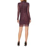 Cinq à Sept Marlene Long Sleeve Mini Dress in Purple, Size US 0 Photo 2