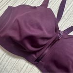 Victoria's Secret Knockout by  Deep Purple Front Closure Sports Bra Photo 1