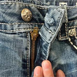 Miss Me Jeans Mid Rise Bootcut Embellished Back Pockets Cropped Womens Sz 30 Photo 13