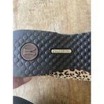 Cole Haan Leather Ballet Flat Pony Hair Leopard Comfort Slip On Shoe Size 7B Photo 6