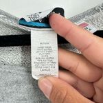 Livy Lu Women's Knit Long Sleeve Pullover Cropped Sweatshirt Gray Size Large Photo 5