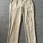 Kinona Womens Elastic Waist Solid Pants Brown Size Small Golf Photo 0