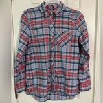 Vineyard Vines  Women's Pink and Blue Plaid Button Down Shirt size 2 Photo 0