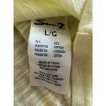 Seven7 Women’s Large Burnout Striped Tee Luminary Green Photo 5