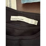 Karen Millen Black Sheath Moto Pencil Dress Silver Offset Zipper Snap $298 8 Photo 10