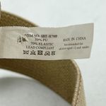 Faux Leather Rhinestone Buckle Stretch Cinch Belt Size Small S Womens Brown Photo 7