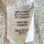 J Crew Super Skinny Jeans Womens Sz 26/28 White Stretch Denim Straight Mid Rise Photo 11