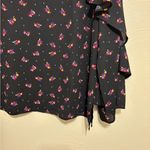 The Pioneer Woman Floral Ruffle Sleeve Blouse – Size M Black Size M Photo 6