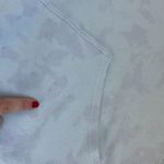 Aerie light blue tie dye quarter zip pullover sweater loungewear Photo 6