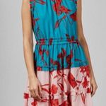 Ted Baker  London Fantasia Tiered Midi Dress in Turquoise Photo 0