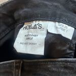 Rolla’s Westcoast Ankle Mid Rise Skinny Jeans Dusty Black Size 25 NWT Photo 9