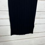 Magaschoni  Black Ribbed Sleeveless Sweater Dress Size XL Photo 8