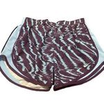 Nike  Dri-Fit Women’s Size M Shorts Light Blue/Purple Running Tempo Lined Workout Photo 0