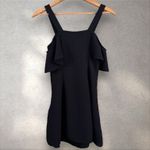 Likely  Revolve Bellamy Cold Off The Shoulder Ruffle Mini Dress in Black Size‎ 0 Photo 4