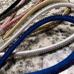 White Luxurious Sparkly Keychain Photo 1