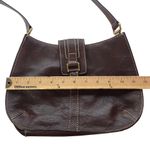 Fossil  Brown Leather Shoulder Bag Photo 6