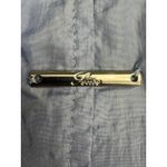 Levete Room Women's Full Zip Lightweight Drawstring Waist Jacket Blue Size M Photo 3