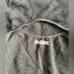 Gymshark  Black Scoop neck Waffle Open Back Bodysuit Size Small Photo 4