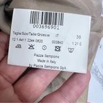 Piazza Sempione NWT  khaki ruched sheath dress tan Sz 38 Photo 6