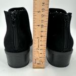 New Direction NEW DIRECTIONS Ankle Boots LIDA Womens Size 7 Black Faux Suede Booties Casual Photo 8
