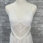 Venus  White Lace Backless Dress Photo 1