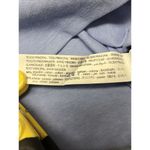 ZARA  Women’s Blue Short Sleeve Collared Polo V-Neck Cotton T-shirt Dress- Large Photo 7