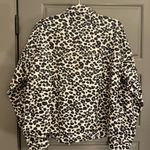 ZARA  Denim Animal Print Jacket Photo 2