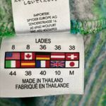 Spyder : Green & Blue Striped Women's Sweatshirt- 1/4 zip- 8 Photo 2