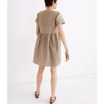 Madewell Linen-Blend Alexandra Button-Front Mini Dress Photo 1
