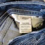 Silver Jeans Silver Blue Jeans Suki W27 x L 22 1/2  22.5 Stretch Embroidered Photo 2
