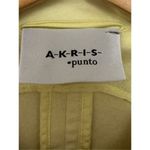 Akris  PUNTO Light Yellow Wool Angora Single Breasted Jacket Size 6 US S Photo 2