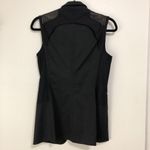 Rag and Bone  Finn Leather Cotton Vest Photo 5