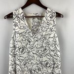 Cynthia Steffe  Black and White Floral Midi Dress Photo 2