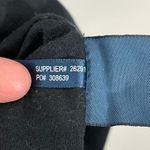 Ralph Lauren  Long Sleeve Collared Shirt Dress Pima Cotton Fade Black Wash Sz S Photo 6