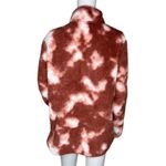 Liv Outdoor Shirt Womens Large Brown White Tie Dye Fleece Sweatshirt Casual Photo 3