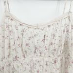 Rachel Ashwell Womens Shabby Chic Ditsy Floral Cottagecore Eyelet Lace Dress L Photo 3