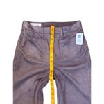 NWT The Gap SZ.26 High Rise Vegan Suede Retro ’70s Flare Jeans Pants Grey Gray Photo 6
