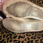 Soda White and Gold Sneakers Photo 4